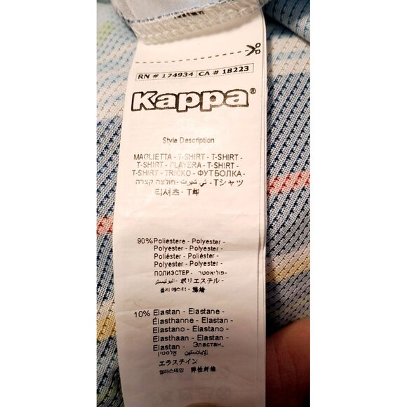 Cerveza Modelo Kappa Football Jersey Mens Size L Multicolor Polyester/Elastane - Picture 5 of 7